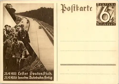 Adolf Hitler - Erster Spatenstich 1933 -658418