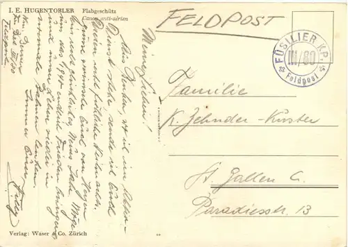 Schweizer Armee - Flabgeschütz -658434