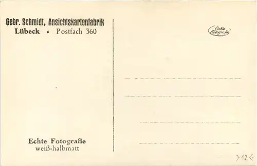 Lübeck - Ansichtskartenfabrik -658574