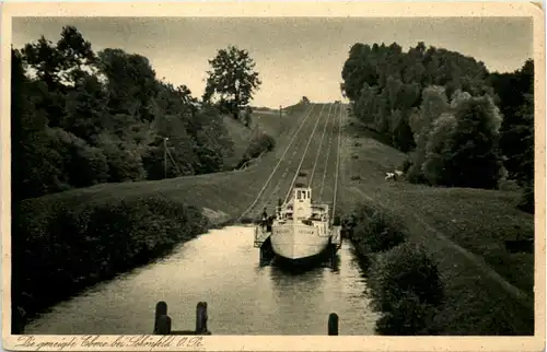 Ostpreussen - Die geneigte Ebene bei Schönfeld -658586