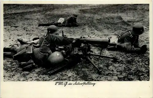 Unser Heer - MG in Feuerstellung -658670