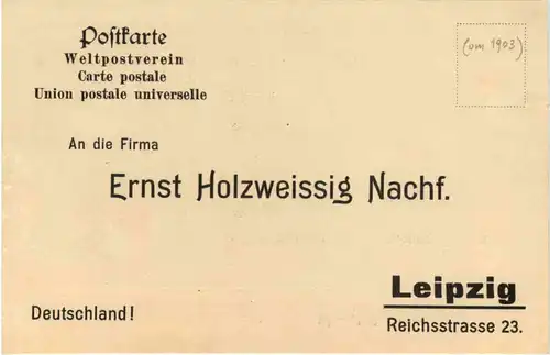 Leipzig . Holzweissigs Sprechapparat Nymnophon -658648