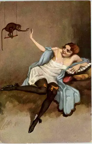 Frau - Komm her süsser Affe -658720