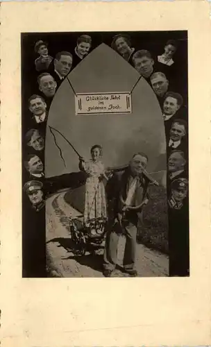 Heirat - Glückliche Fahrt im goldenen Joch -658854