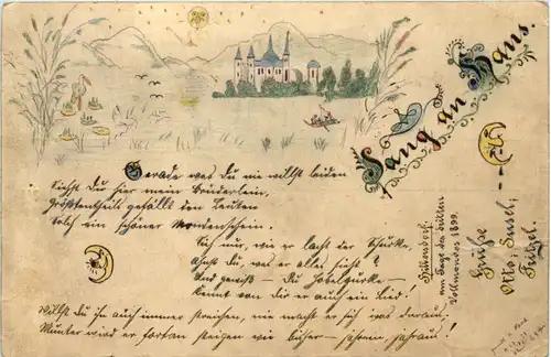 Hillersdorf Fulda - handgemalt -658884