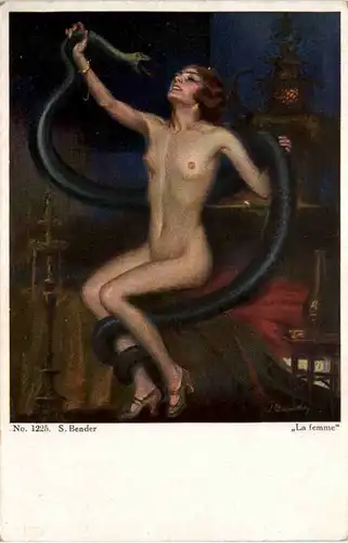 Künstler S. Bender - Erotik -658980