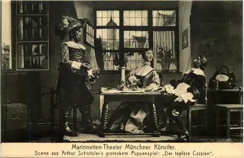 München - Marionetten Theater Münchner Künstler -659180