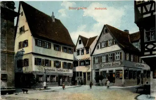 Bönnigheim - Marktplatz -659082