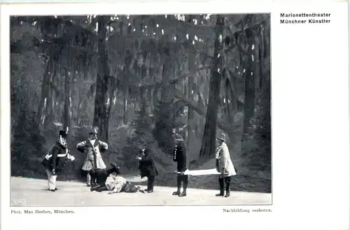 München - Marionetten Theater Münchner Künstler -659184