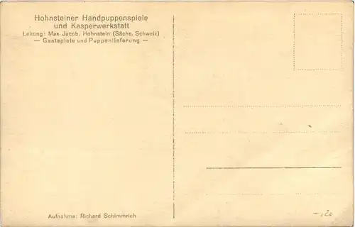 Hohenstein - Handpuppenspiele und Kasperwerkstatt -659130