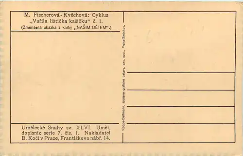 Künstler AK - M. Fischerova-Kvechova -659234