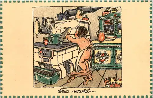 Künstler AK - M. Fischerova-Kvechova -659232