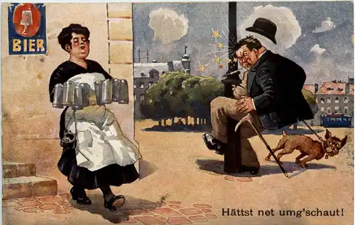 Humor - Bier - Hättst net umgschaut -659286