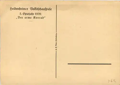 Heidenheim - Naturtheater 1928 -659426