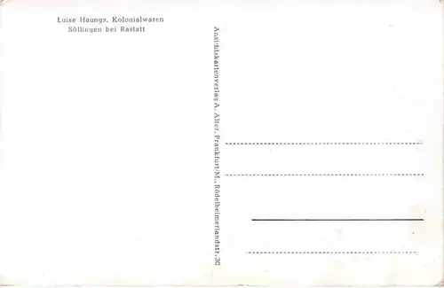 Festgrüsse aus Söllingen bei Rastatt -659350