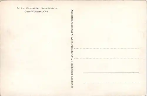 Festgrüsse aus Ober Wöllstadt Obh. -659354