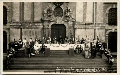 Haindorf - Jedermann Festspiele 1931 -659422