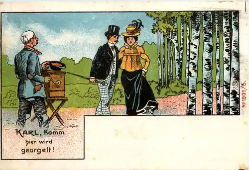 Drehorgel - Karl, komm hier wird georgelt -659626