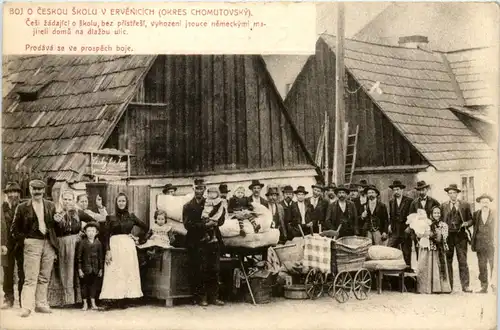 O Ceskou Skolu v Ervenicich - Böhmen -659592