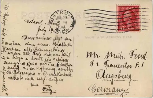 Detroit - Skyscraper 1914 -659708