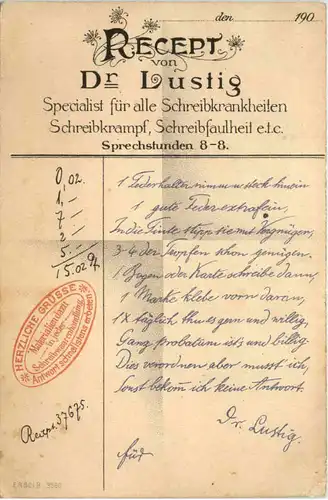 Humor - Recept Dr. Lustig -659642