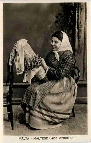 Malta - Maltese Lace Worker -659916