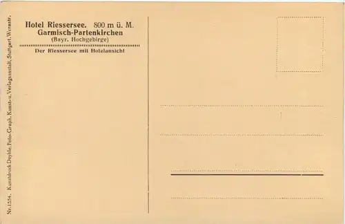 Garmisch-Partenkirchen - Hotel Riessersee -659950