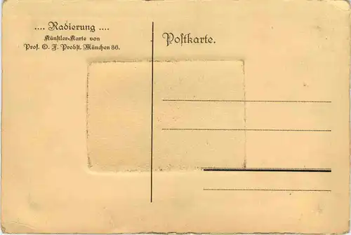 Reichenhall - Radierung Probst -659868