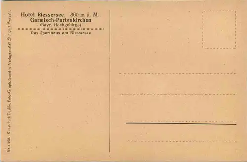 Garmisch-Partenkirchen - Hotel Riessersee -659958
