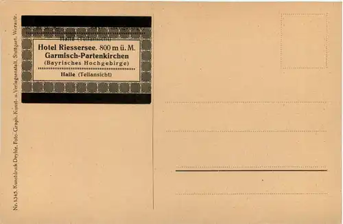 Garmisch-Partenkirchen - Hotel Riessersee -659942