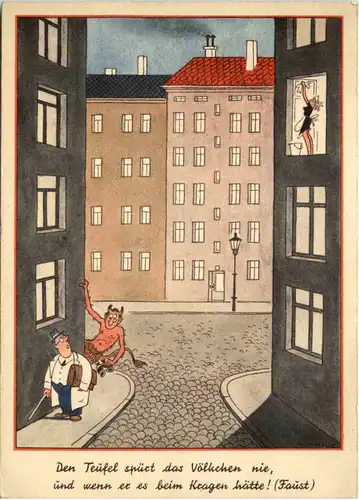 Humor - Den Teufel spürt das Völchen nie -659980