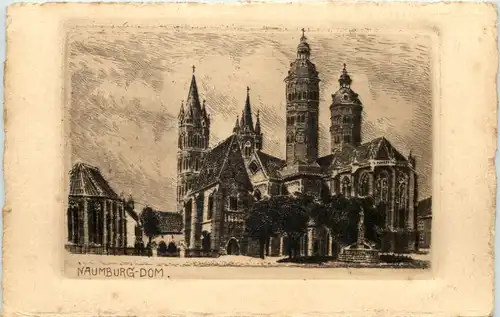 Naumburg - Dom - Radierung -660196