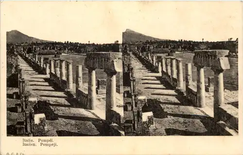 Ausgrabungen in Pompei - Stereo -660236