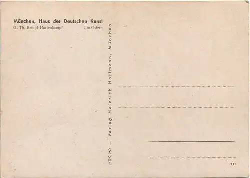 München - Haus der Deutschen Kunst - Th. Kempf-Hartenkampf -660002