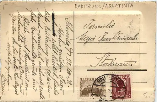 Gemse - Radierung -660082