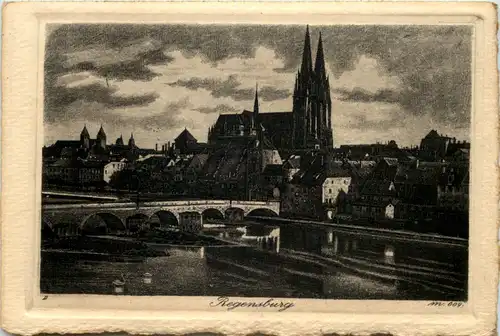 Regensburg - Radierung -660148