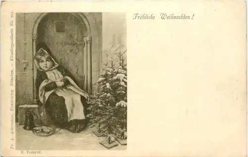 Weihnachten - Künstler Louyot -660242