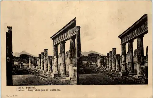 Ausgrabungen in Pompei - Stereo -660234