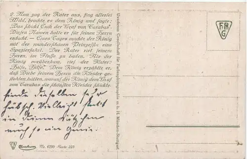 Märchen - Der gestiefelte Kater -660316