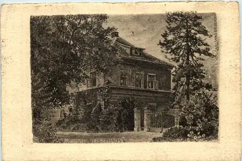 Weimar - Liszthaus - Radierung -660220