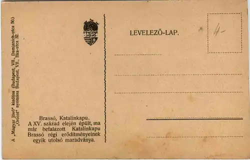 Brasso - Katalinkapu - Romania -660298