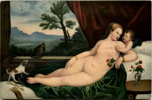 Künstler AK Tiziano Vecelli - Akt -660604