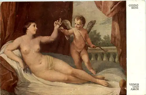 Künstler AK Guido Reni - Akt -660594