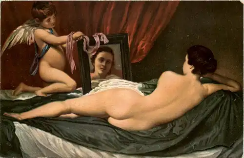 Künstler AK Diego Rodriguez de Silva - Akt -660610