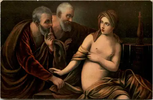 Künstler AK Guido Reni - Akt -660618