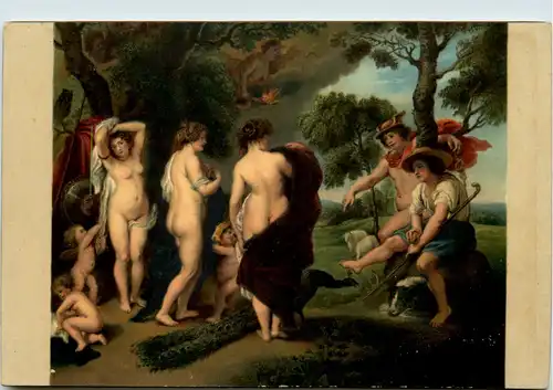Künstler AK Peter Paul Rubens - Akt -660608
