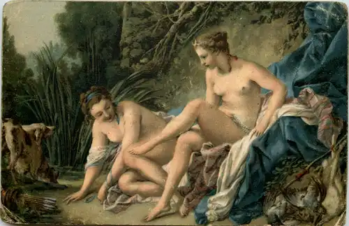 Künstler AK Francois Boucher - Akt -660606