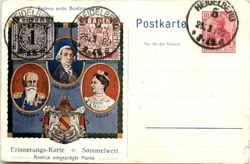 Badens erst Briefmarke Ganzsache PP32 D1 -660762
