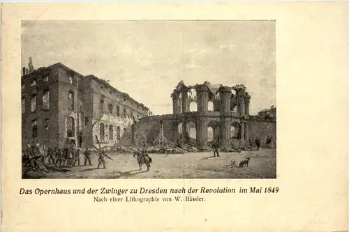 Dresden nach der Revolution 1849 -660766