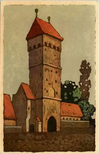 Künstler AK - Wenau Pastell -660776